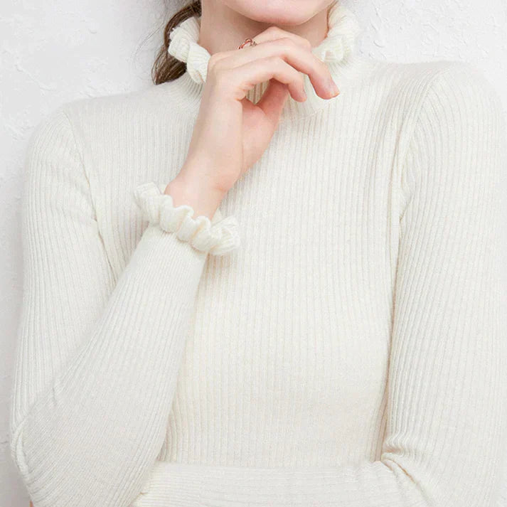 JO | Cashmere turtleneck sweater