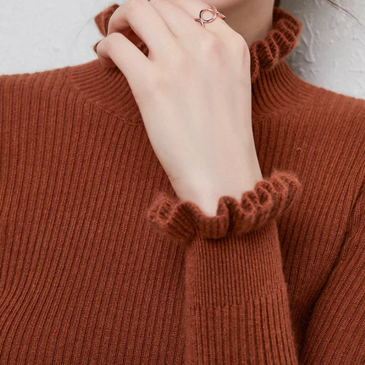 JO | Cashmere turtleneck sweater
