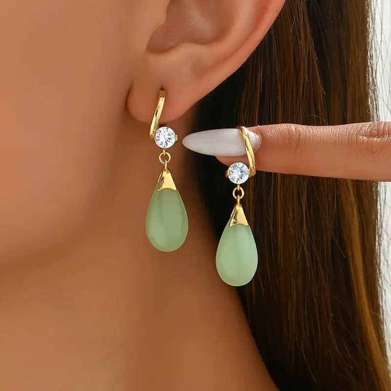 Delicate Artisan Gold Earring