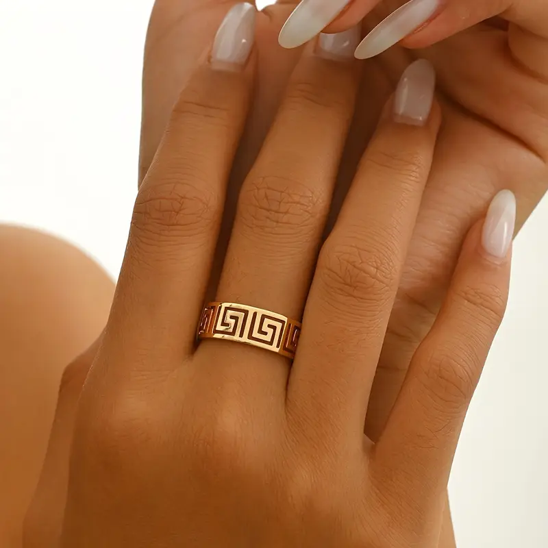 Beautiful Gold Ring with Unique Style