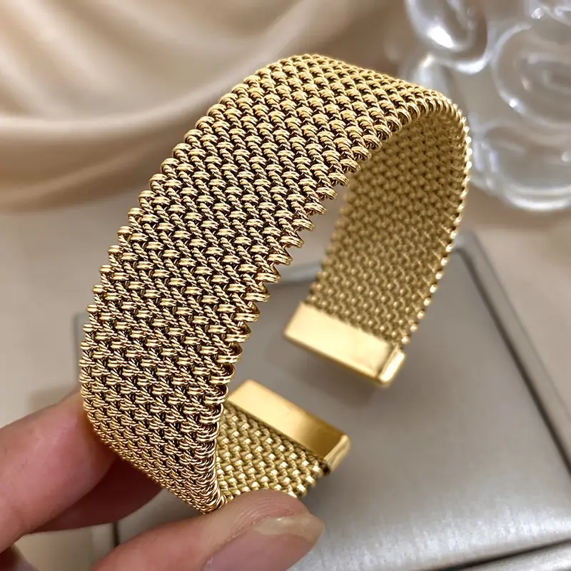 Vintage Handmade Gold Bracelet