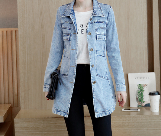 JO | Oversized, casual denim jacket