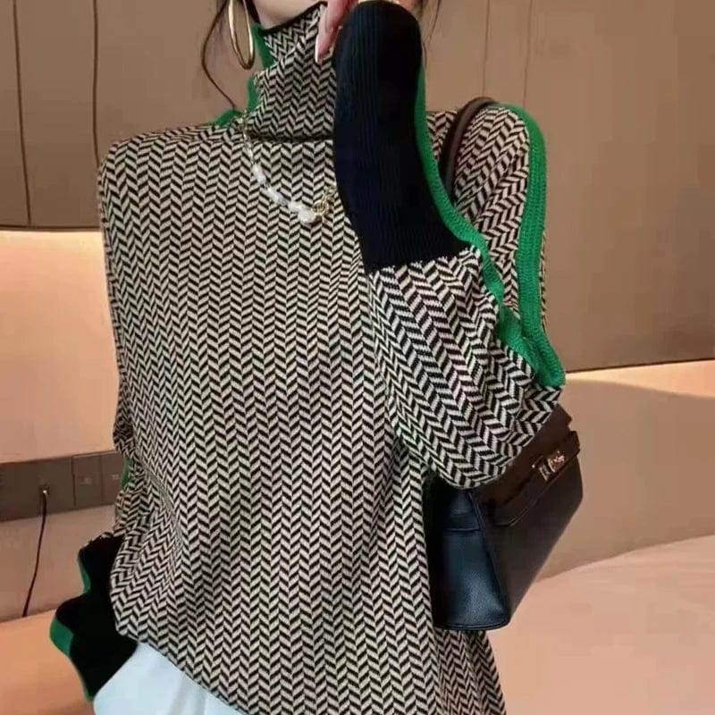 JO | Sweater with geometric print
