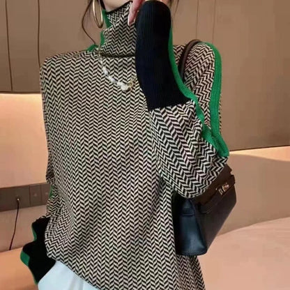 JO | Sweater with geometric print