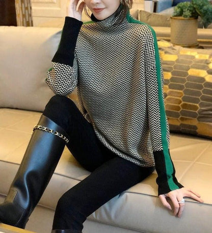 JO | Sweater with geometric print