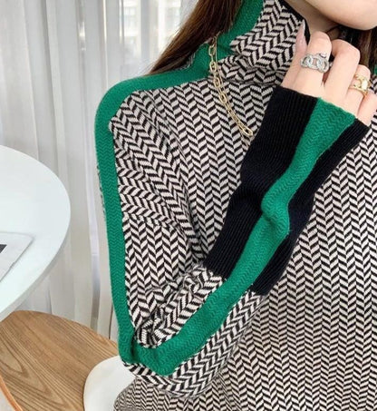 JO | Sweater with geometric print