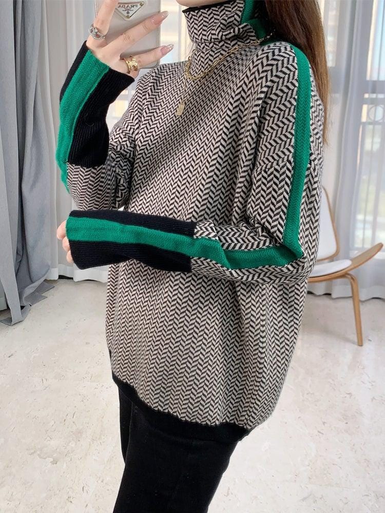 JO | Sweater with geometric print