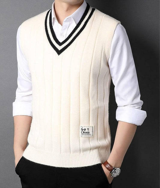 JO | Men's Knitted Striped Sweater