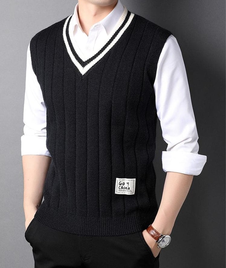 JO | Men's Knitted Striped Sweater