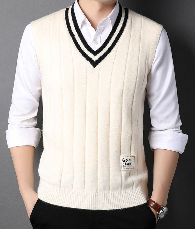 JO | Men's Knitted Striped Sweater