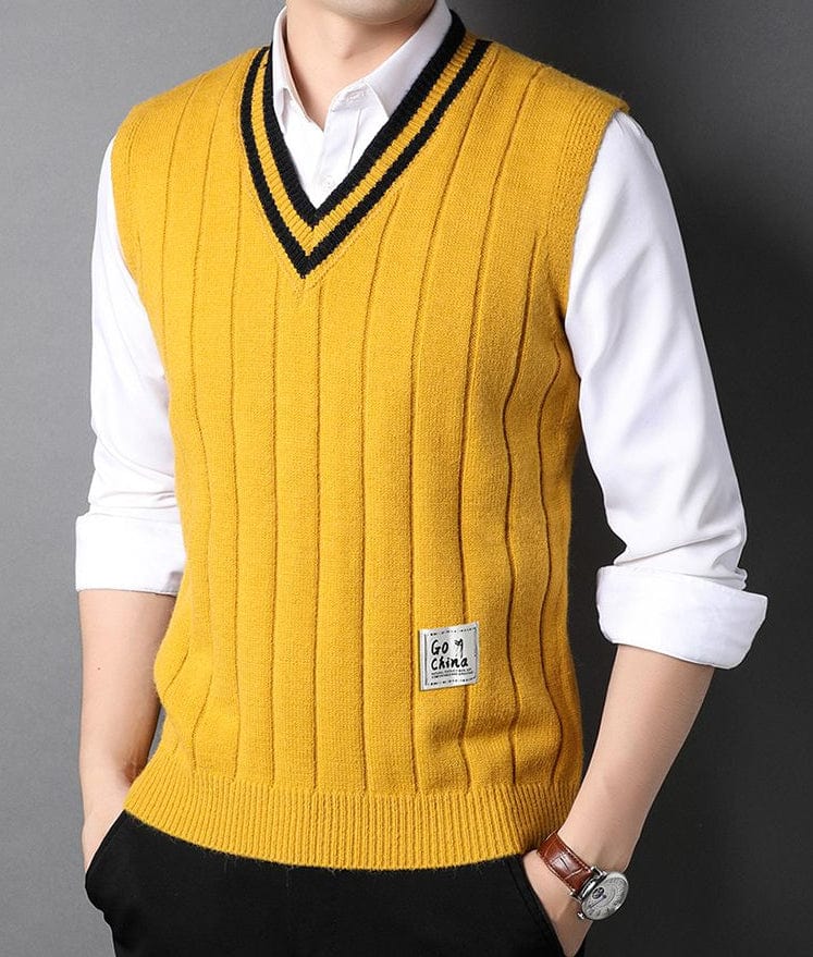 JO | Men's Knitted Striped Sweater