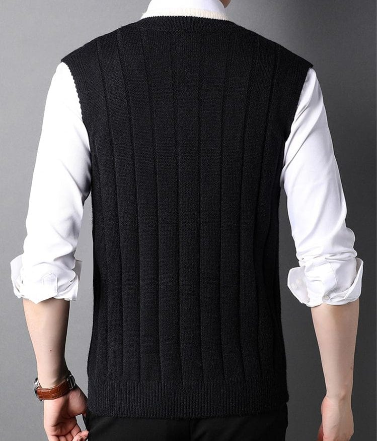 JO | Men's Knitted Striped Sweater