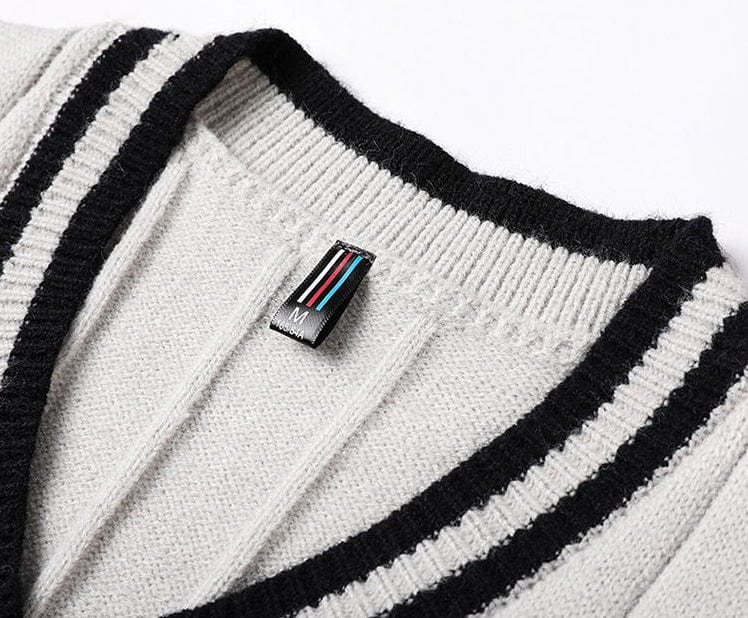 JO | Men's Knitted Striped Sweater