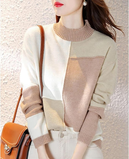 JO | Turtleneck knitted sweater
