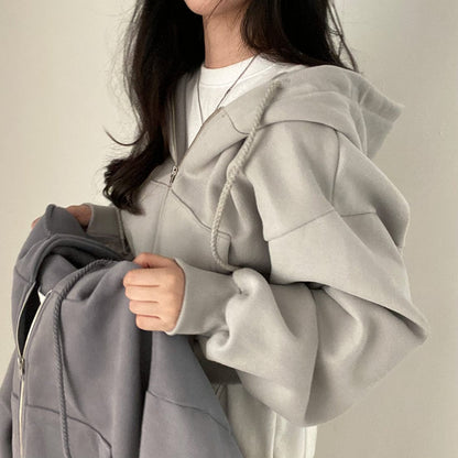 JO | Casual sweater with long sleeves and drawstring