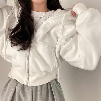 JO | Casual sweater with long sleeves and drawstring