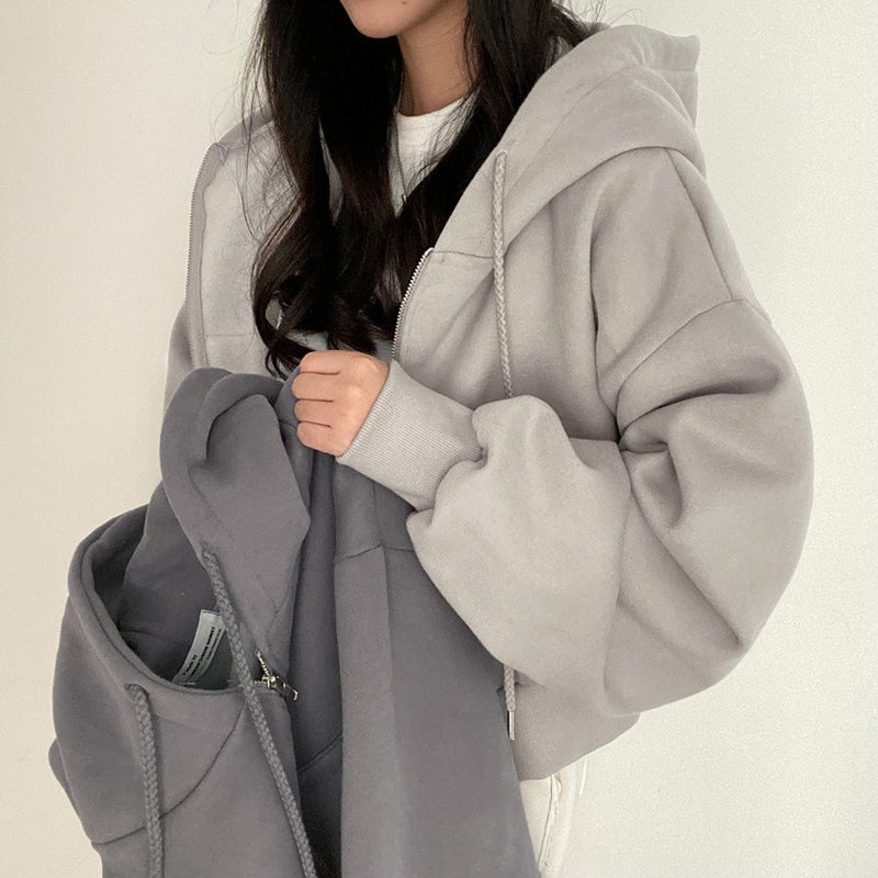 JO | Casual sweater with long sleeves and drawstring