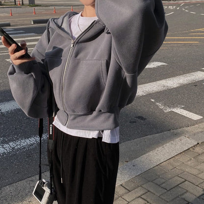 JO | Casual sweater with long sleeves and drawstring