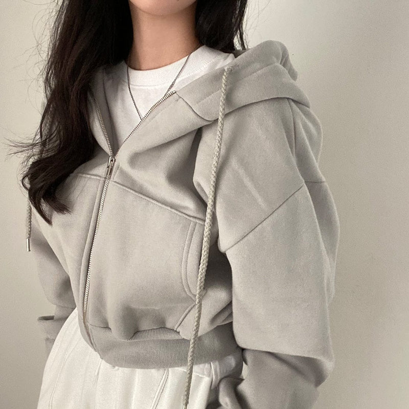 JO | Casual sweater with long sleeves and drawstring