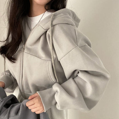 JO | Casual sweater with long sleeves and drawstring