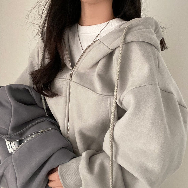 JO | Casual sweater with long sleeves and drawstring