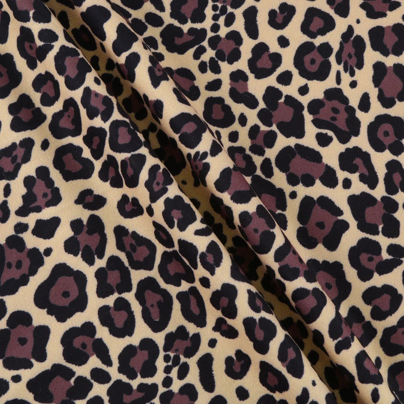 JO | Leopard print patchwork knitted sweater 2024