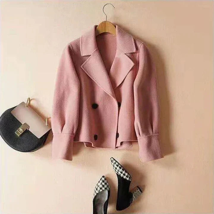 JO | a short single-colored women's coat