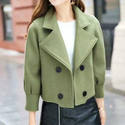JO | a short single-colored women's coat