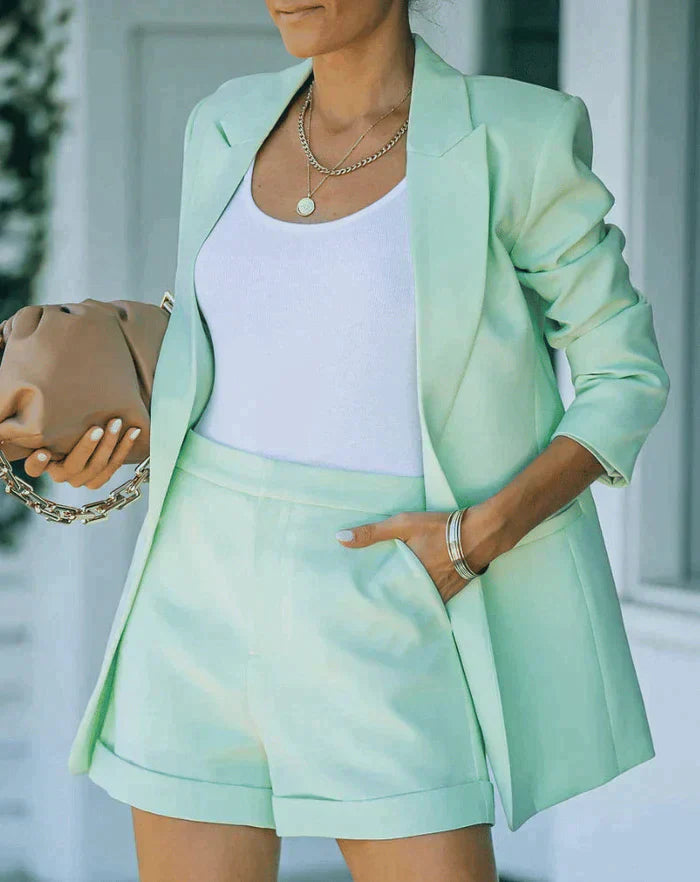 JO | Blazer & Shorts Set