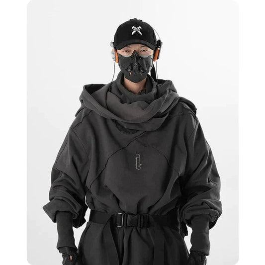 JO | Unisex Functional Wizard Scarf-Collar Sweater