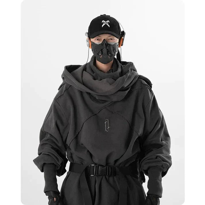 JO | Unisex Functional Wizard Scarf-Collar Sweater
