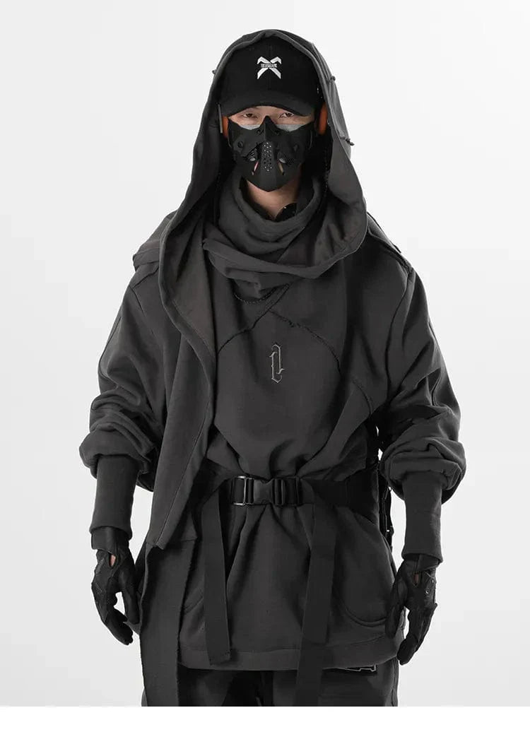 JO | Unisex Functional Wizard Scarf-Collar Sweater