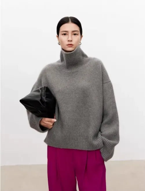JO | MW - cozy knitted midi sweater