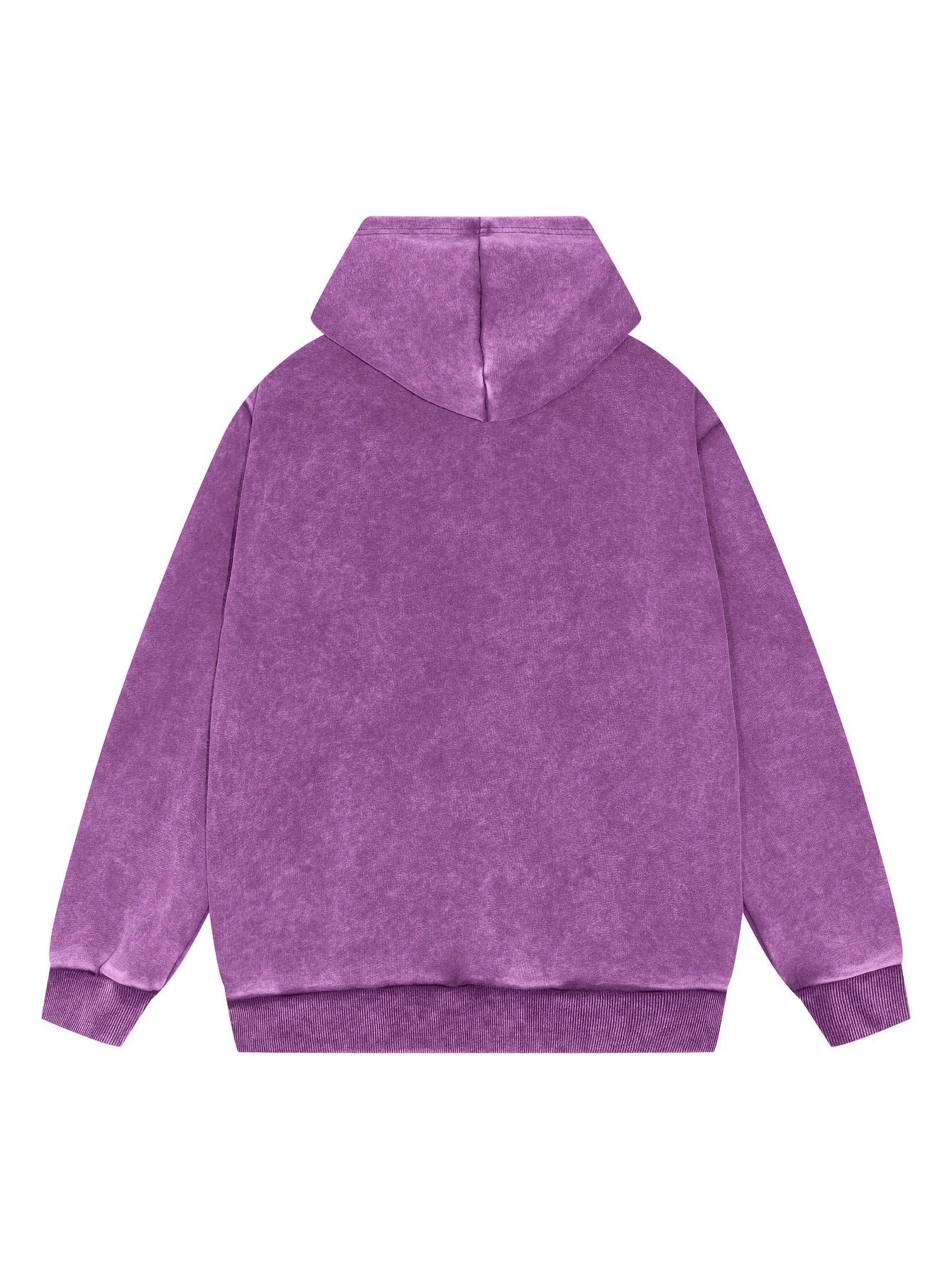 KS | Denim pullover hoodie