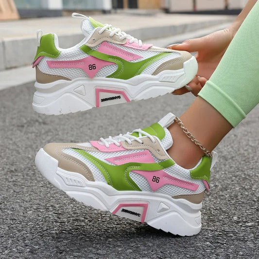 KS | Fashionable non-slip lightweight platform sneakers