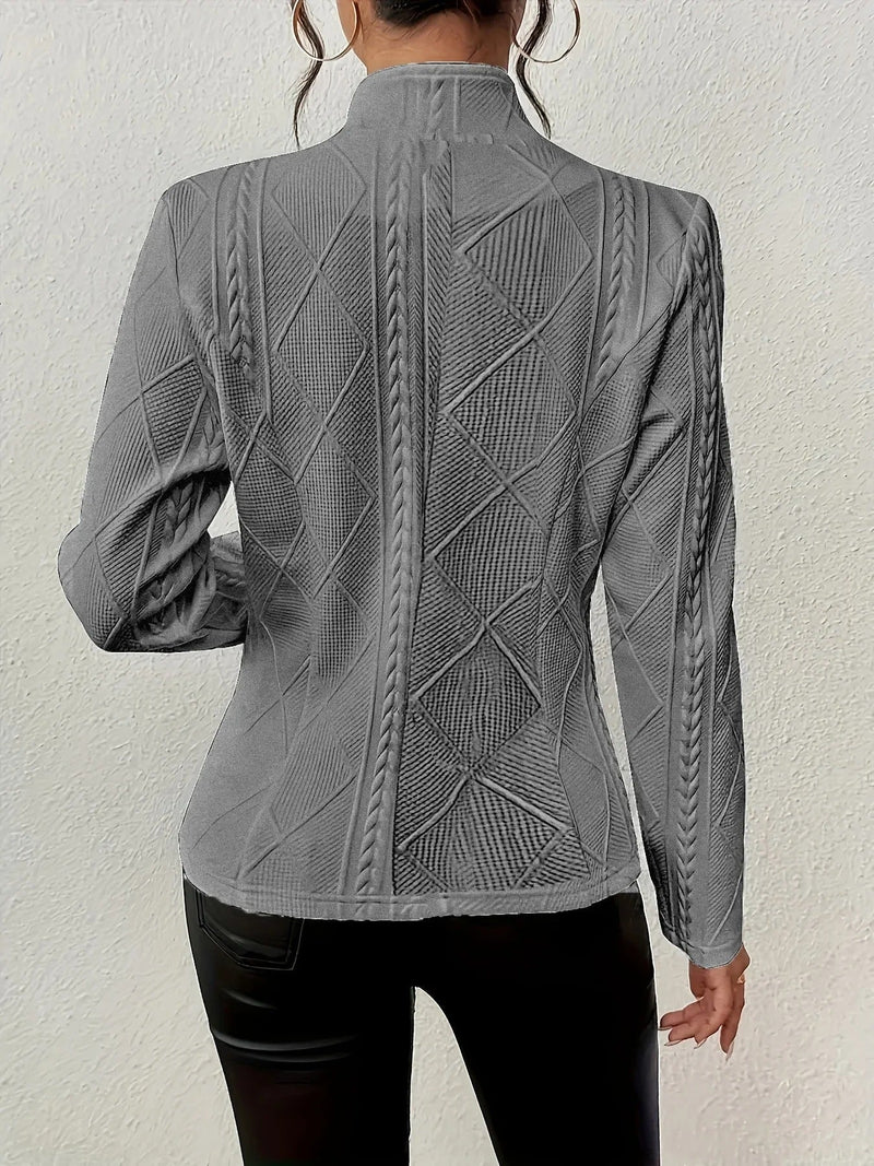 KS | Cardigan with button placket
