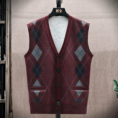 JO | Casual sleeveless sweater with V-neckline