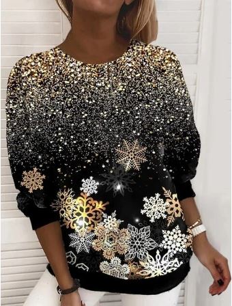 JO | Elegant Kerstmis Sweatshirt