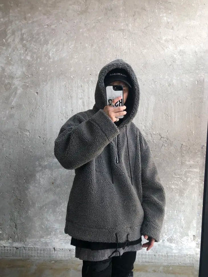 JO | Thickened cotton velvet sweater