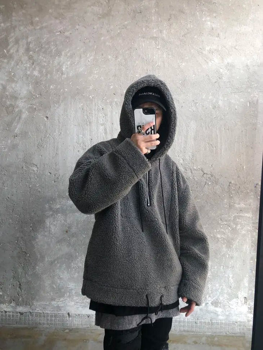 JO | Thickened cotton velvet sweater