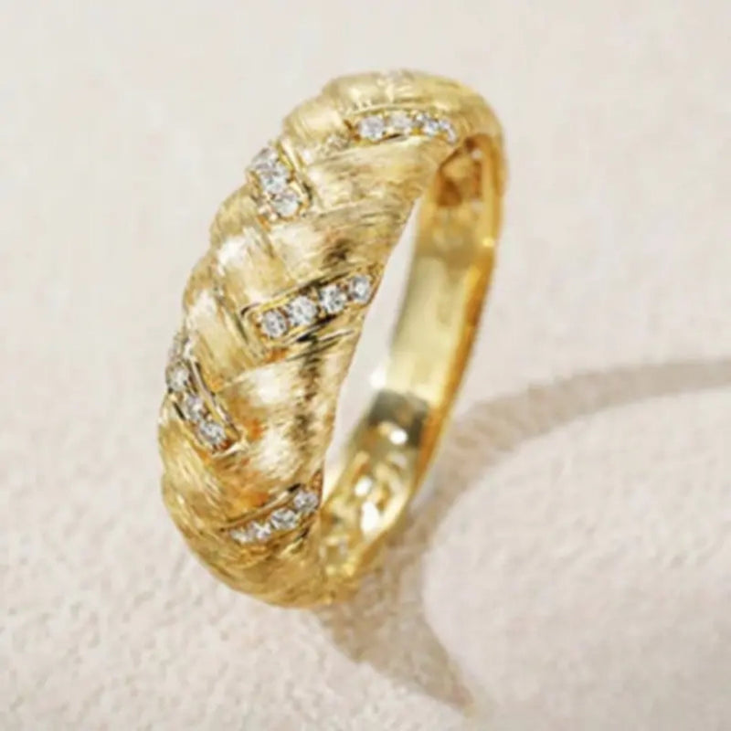 Vintage Handmade Gold Ring