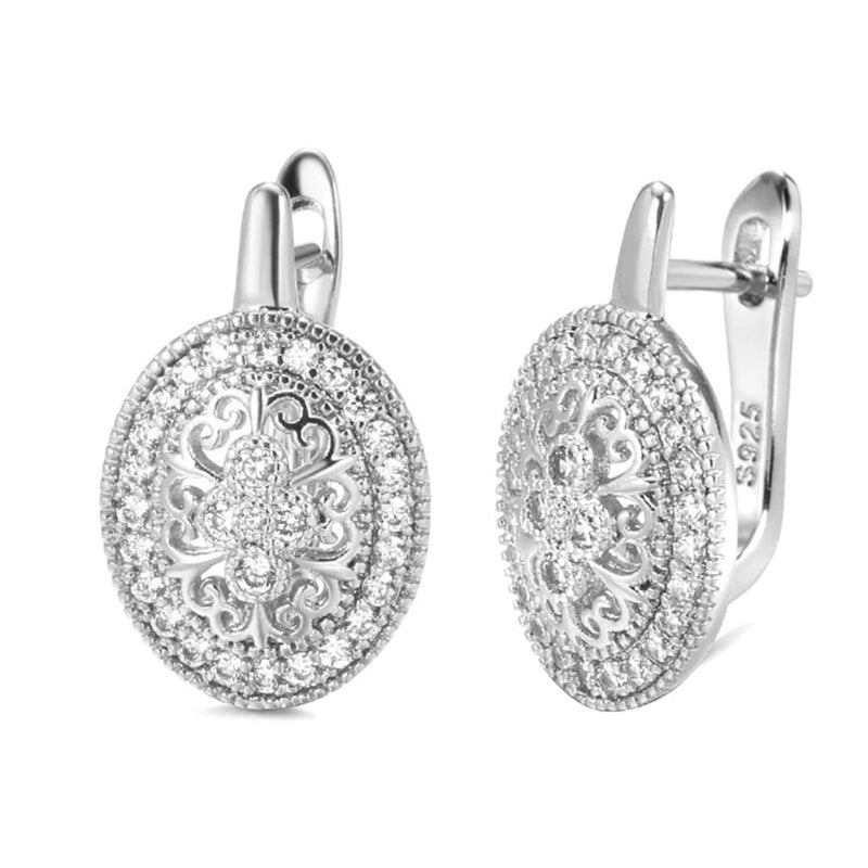 Delicate Artisan Silver Earring