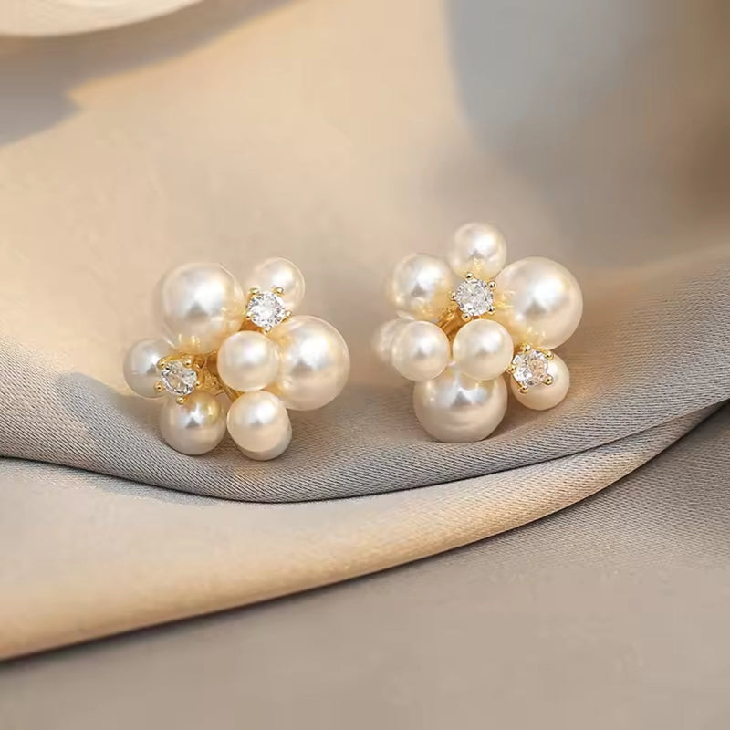 Delicate Artisan Pearl Earring