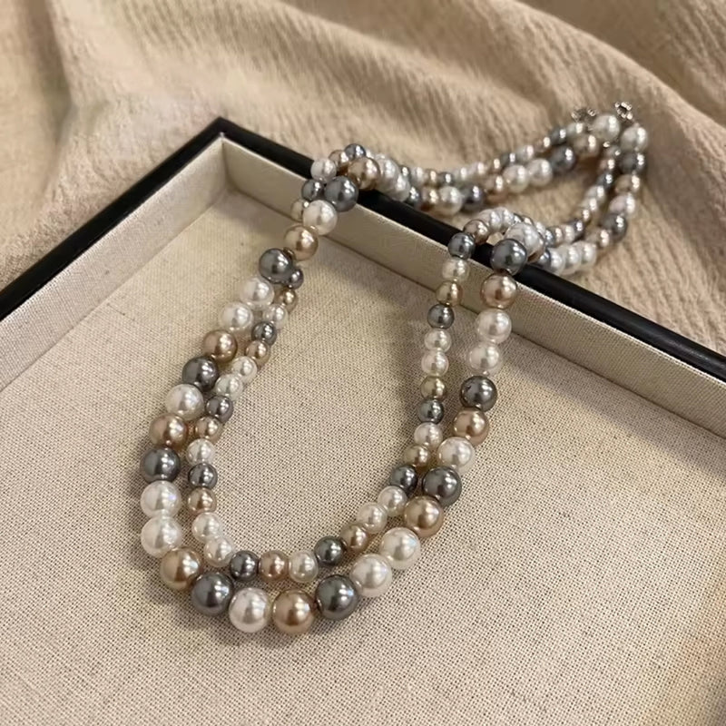 Delicate Artisan Pearl Necklace