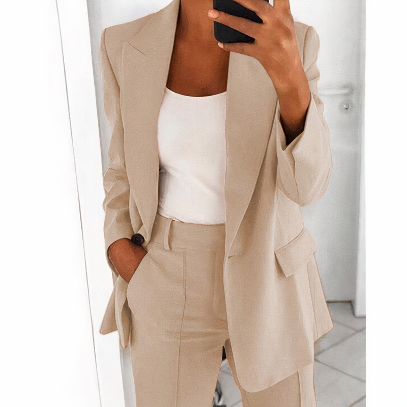 JO | Ensemble blazer avec veste et pantalon