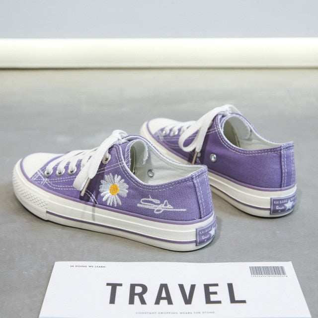 JO | Low Cut with floral print sneakers