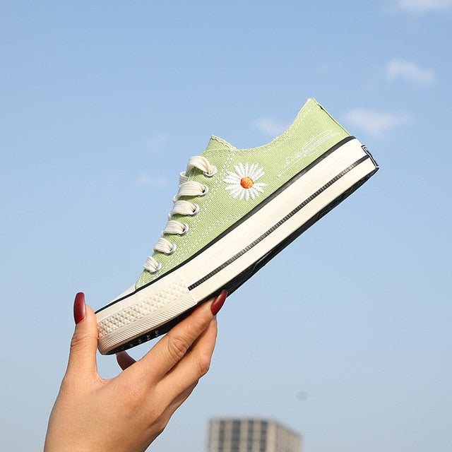 JO | Low Cut with floral print sneakers