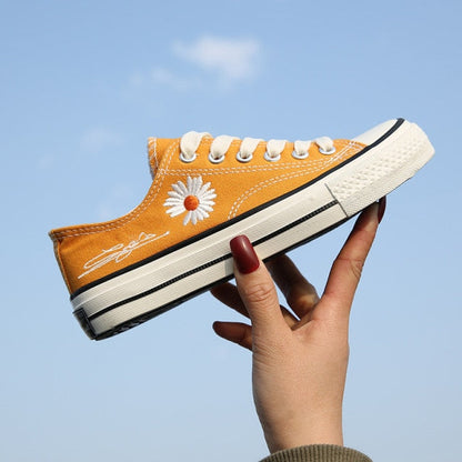 JO | Low Cut with floral print sneakers