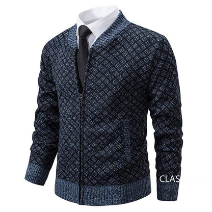 JO | stand-up collar fleece thick warm sweater 2024