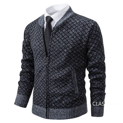 JO | stand-up collar fleece thick warm sweater 2024